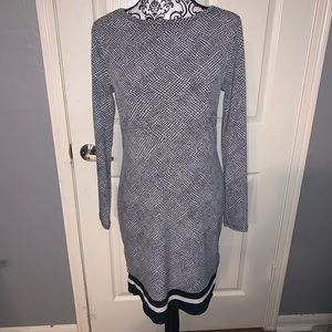 MICHAEL Michael Kors Dress Black White Small